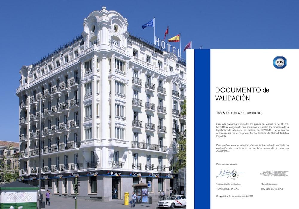 Hotel Mediodia Madrid Exterior photo
